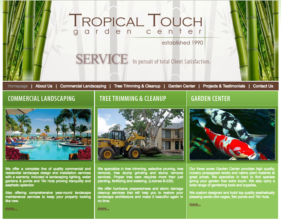tropical touch
